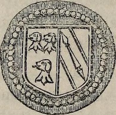 An illustration from The Herald and genealogist, 1863, leaf 536
