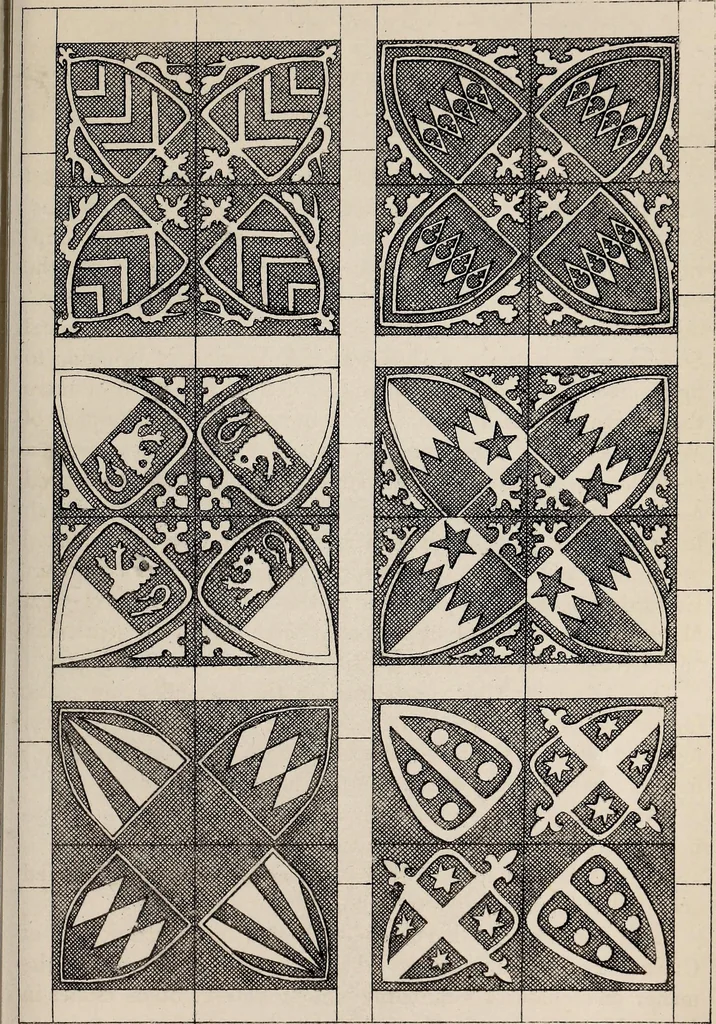 An illustration from The Herald and genealogist, 1863, leaf 543