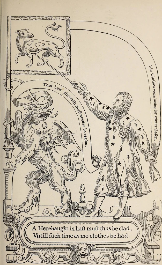 An illustration from The Herald and genealogist, 1863, leaf 59
