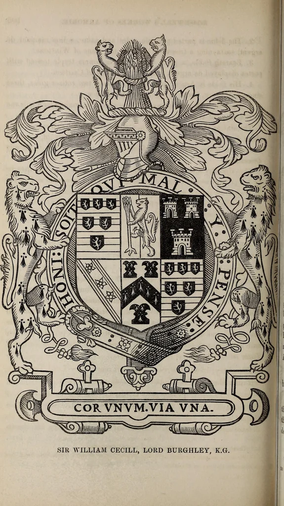 An illustration from The Herald and genealogist, 1865, leaf 112