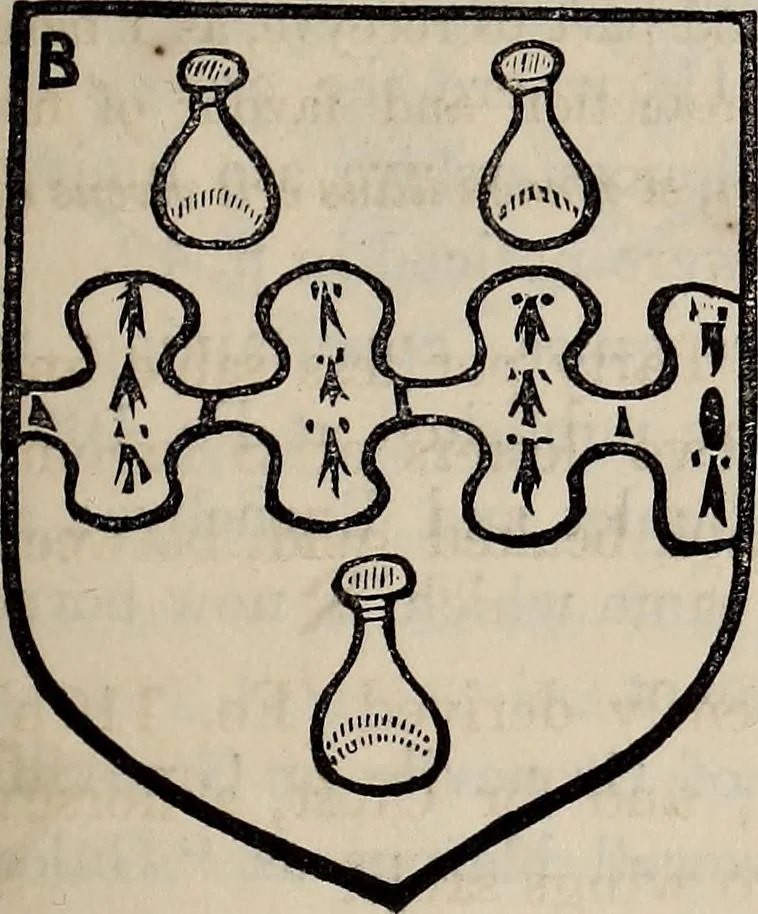 An illustration from The Herald and genealogist, 1865, leaf 115