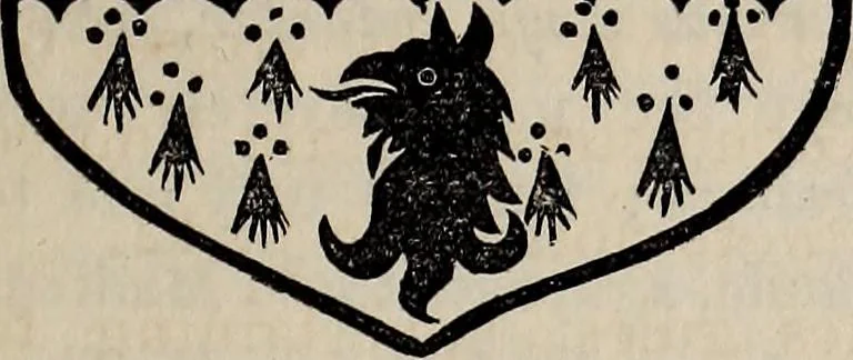 An illustration from The Herald and genealogist, 1865, leaf 117