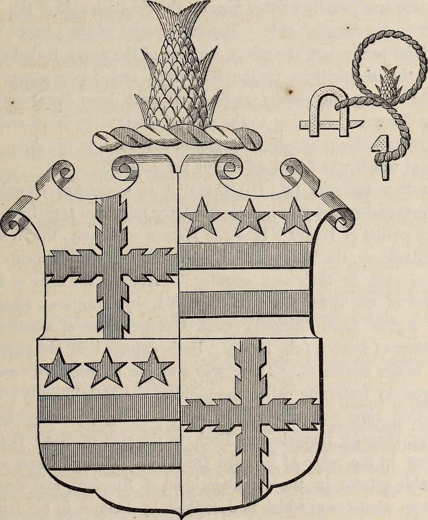 An illustration from The Herald and genealogist, 1865, leaf 151