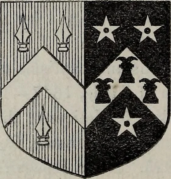 An illustration from The Herald and genealogist, 1865, leaf 244