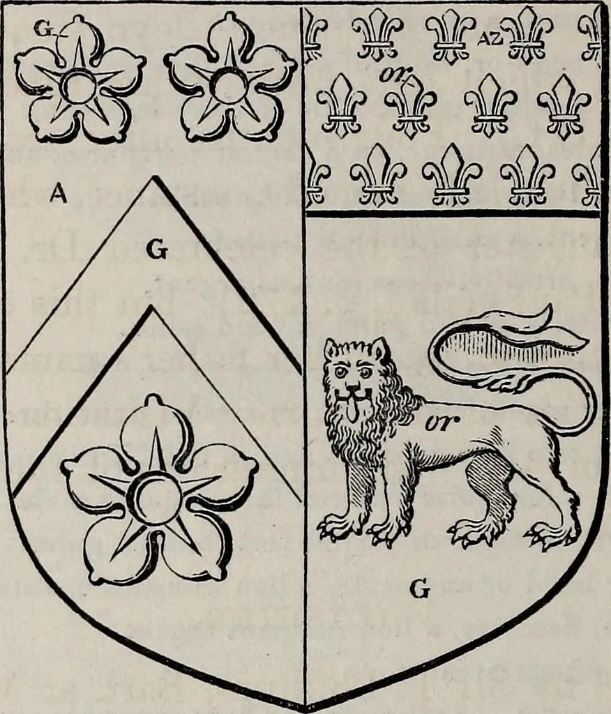 An illustration from The Herald and genealogist, 1865, leaf 300