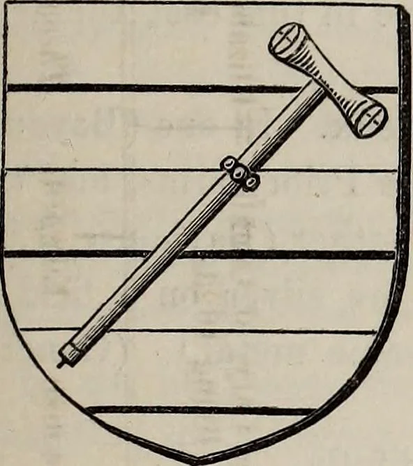 An illustration from The Herald and genealogist, 1865, leaf 353