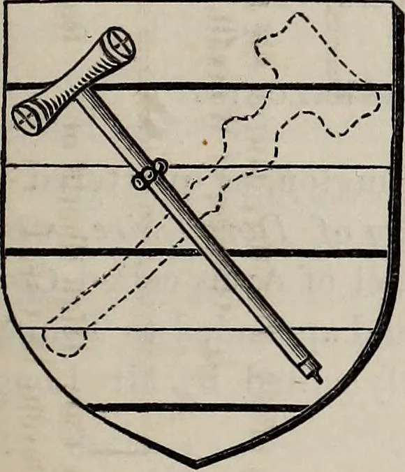 An illustration from The Herald and genealogist, 1865, leaf 353