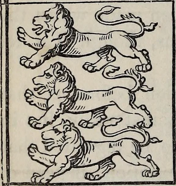An illustration from The Herald and genealogist, 1865, leaf 390