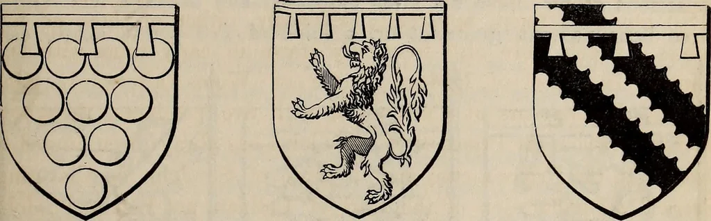 An illustration from The Herald and genealogist, 1865, leaf 43