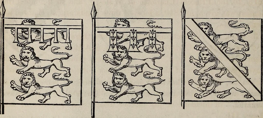 An illustration from The Herald and genealogist, 1865, leaf 44