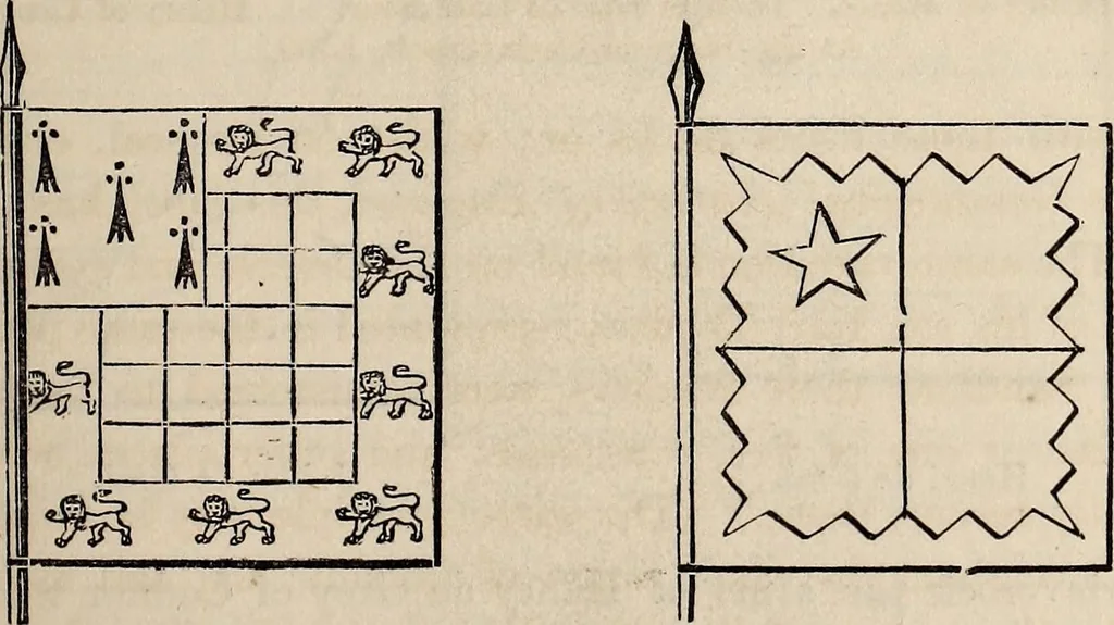 An illustration from The Herald and genealogist, 1865, leaf 45