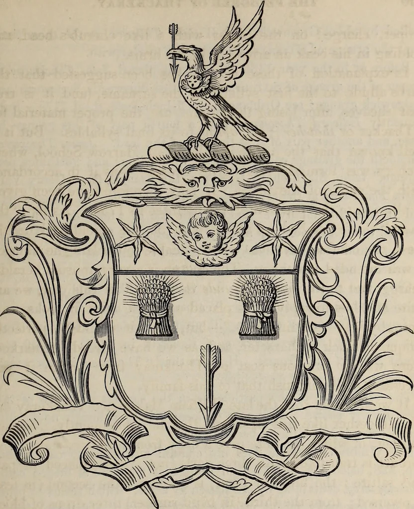 An illustration from The Herald and genealogist, 1865, leaf 459