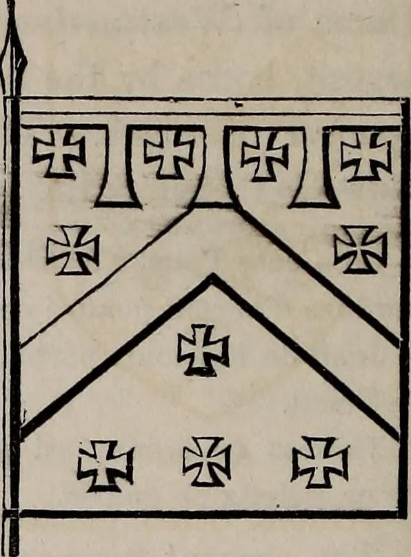An illustration from The Herald and genealogist, 1865, leaf 50