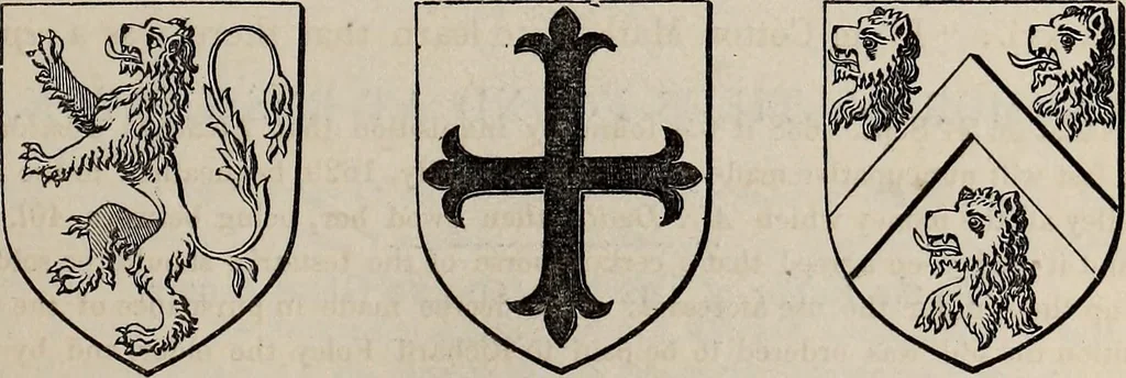 An illustration from The Herald and genealogist, 1865, leaf 509
