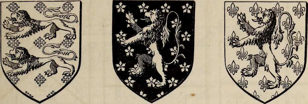An illustration from The Herald and genealogist, 1865, leaf 51