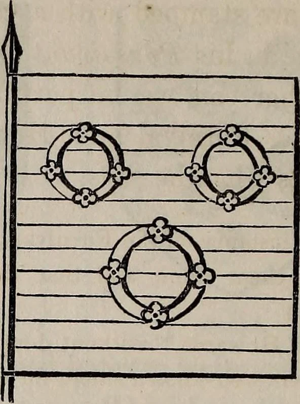 An illustration from The Herald and genealogist, 1865, leaf 52