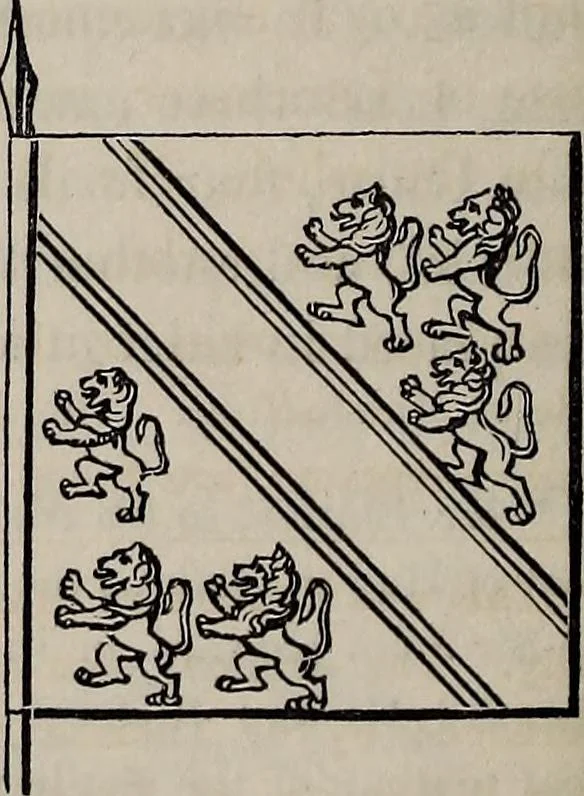 An illustration from The Herald and genealogist, 1865, leaf 54
