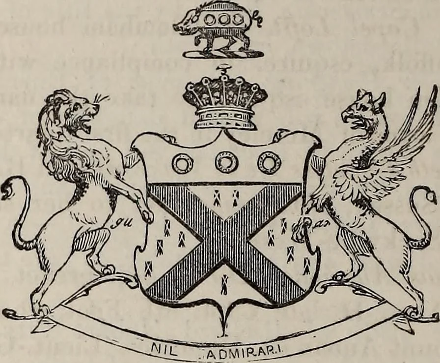 An illustration from The Herald and genealogist, 1865, leaf 556