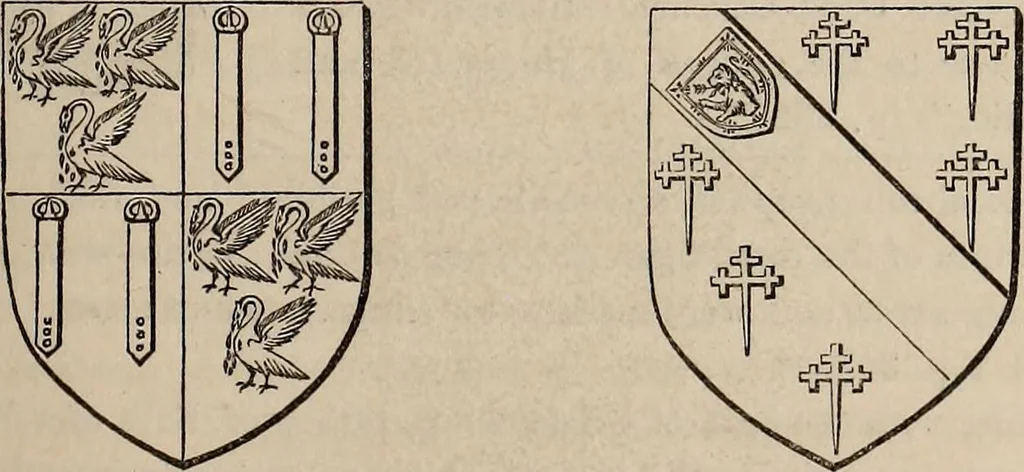 An illustration from The Herald and genealogist, 1865, leaf 59