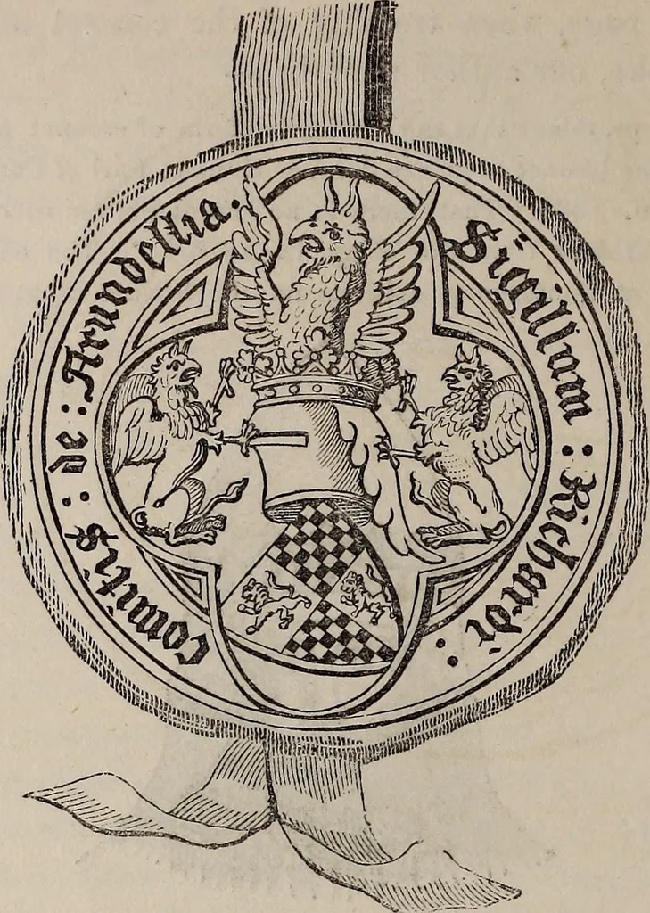 An illustration from The Herald and genealogist, 1865, leaf 62