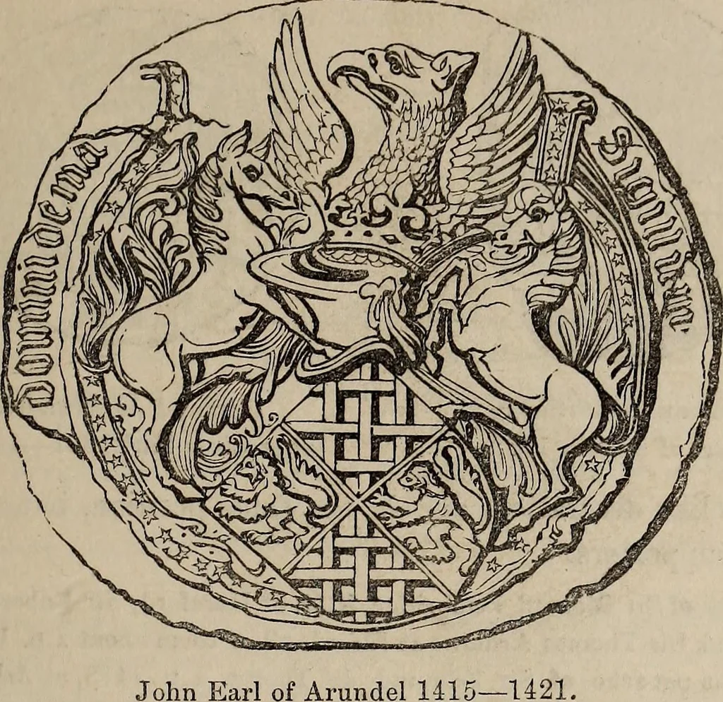 An illustration from The Herald and genealogist, 1865, leaf 63