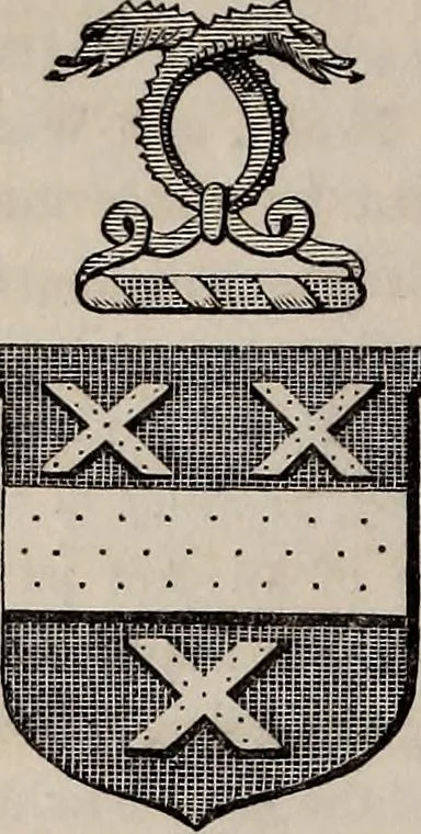 An illustration from The Herald and genealogist, 1865, leaf 86