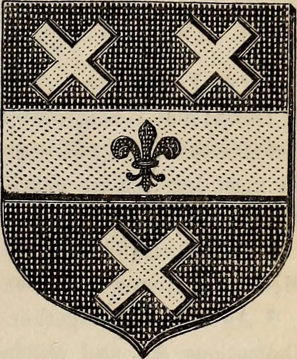 An illustration from The Herald and genealogist, 1865, leaf 87
