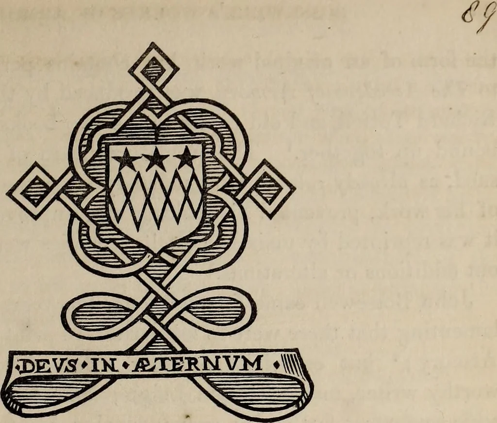 An illustration from The Herald and genealogist, 1865, leaf 97