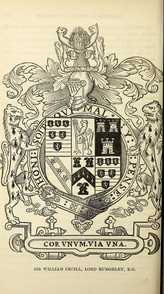 An illustration from The Herald and genealogist, 1865, leaf 113