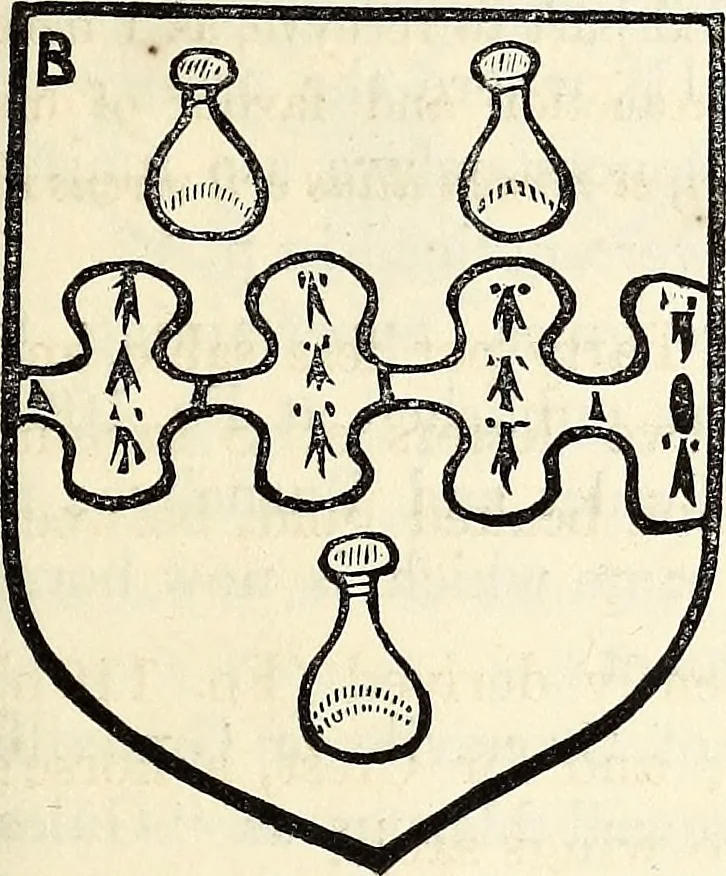 An illustration from The Herald and genealogist, 1865, leaf 116