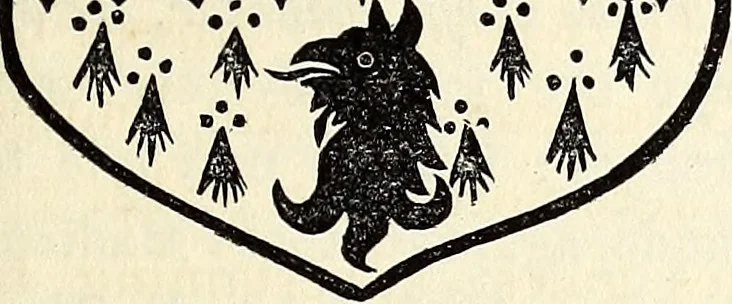 An illustration from The Herald and genealogist, 1865, leaf 118