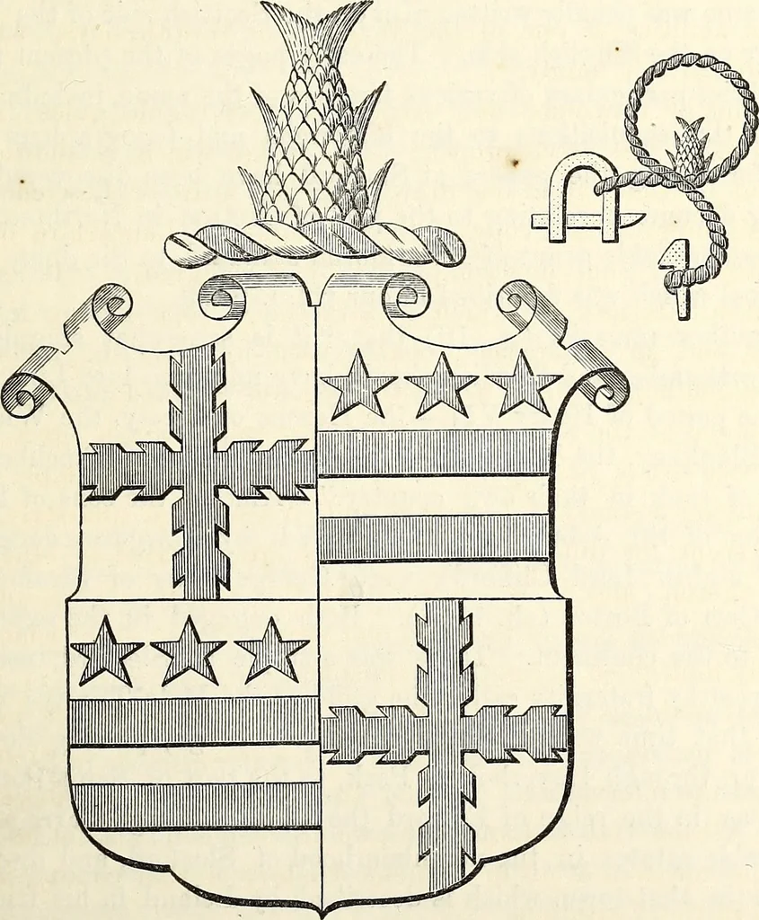 An illustration from The Herald and genealogist, 1865, leaf 152