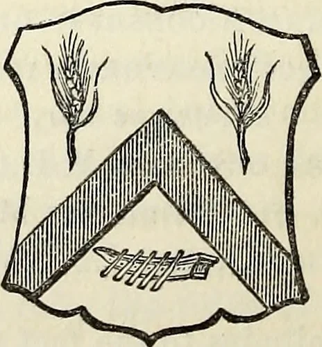 An illustration from The Herald and genealogist, 1865, leaf 157
