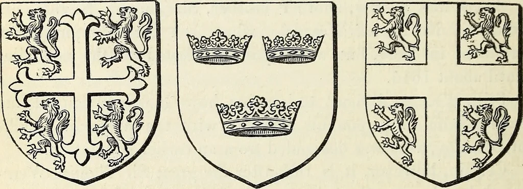 An illustration from The Herald and genealogist, 1865, leaf 201