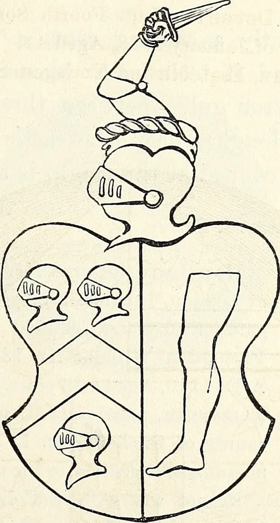 An illustration from The Herald and genealogist, 1865, leaf 234