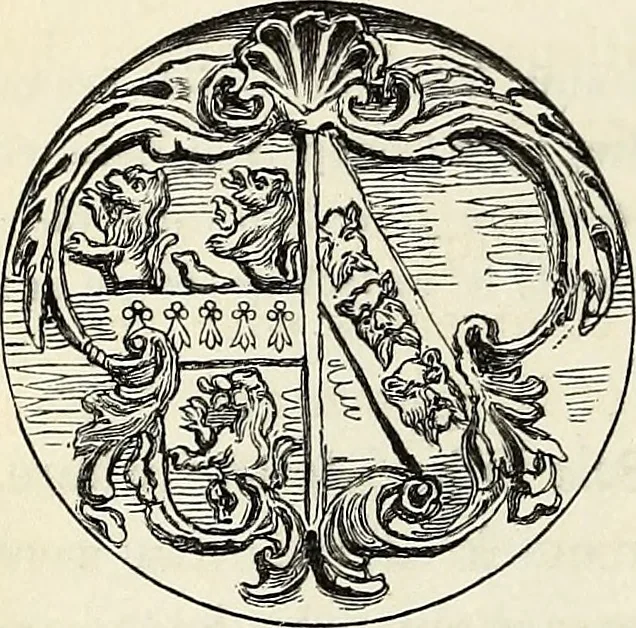 An illustration from The Herald and genealogist, 1865, leaf 239