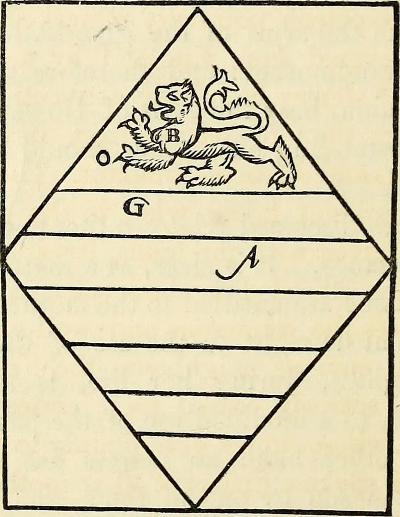 An illustration from The Herald and genealogist, 1865, leaf 31