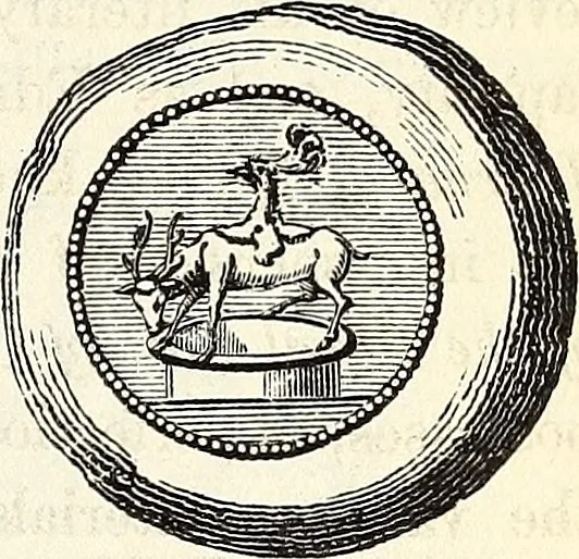 An illustration from The Herald and genealogist, 1865, leaf 340