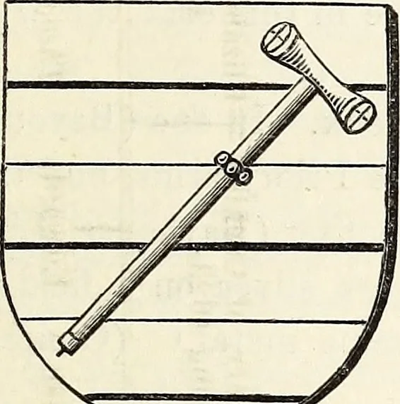 An illustration from The Herald and genealogist, 1865, leaf 354