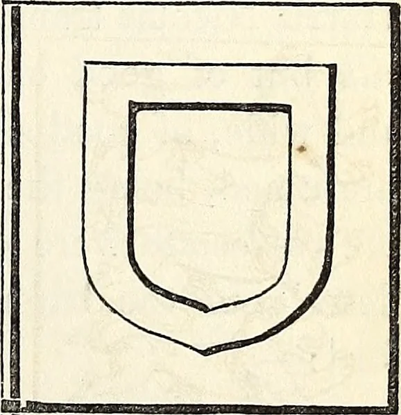 An illustration from The Herald and genealogist, 1865, leaf 392