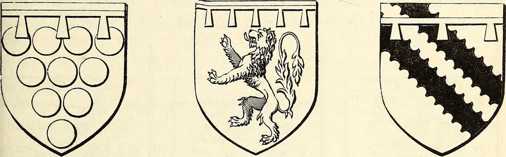 An illustration from The Herald and genealogist, 1865, leaf 44