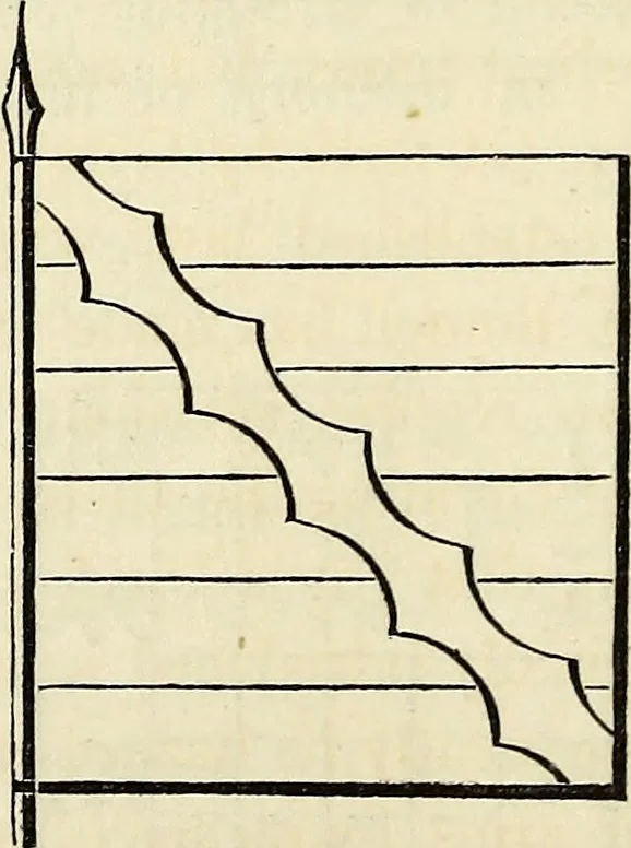 An illustration from The Herald and genealogist, 1865, leaf 47