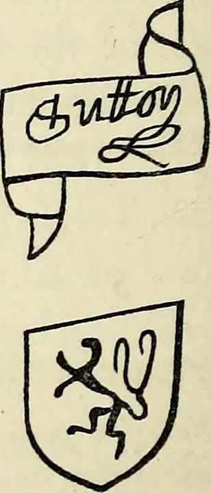 An illustration from The Herald and genealogist, 1865, leaf 499