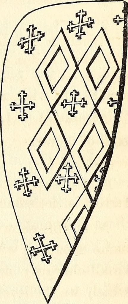 An illustration from The Herald and genealogist, 1865, leaf 50