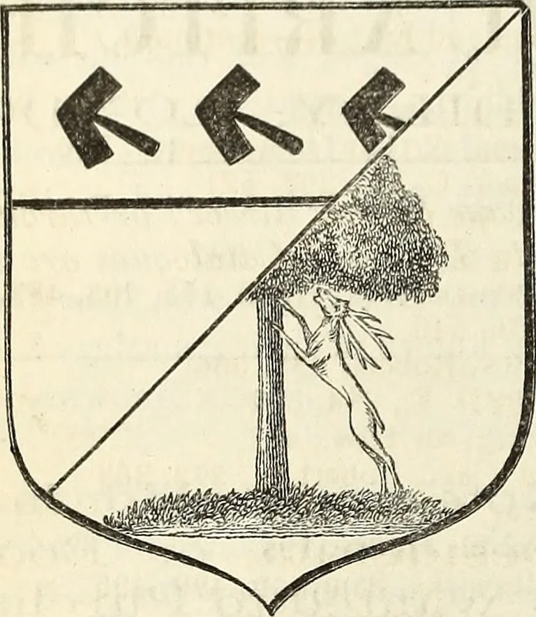 An illustration from The Herald and genealogist, 1865, leaf 571
