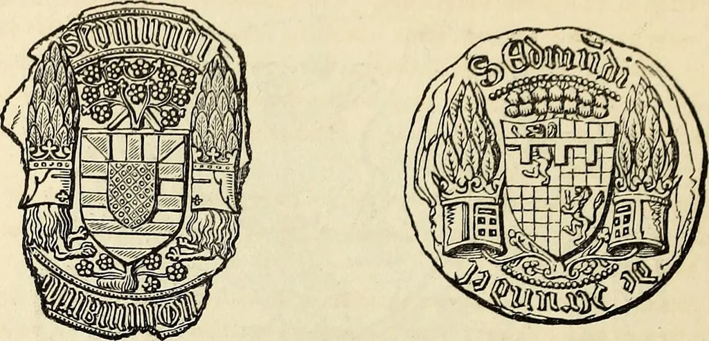 An illustration from The Herald and genealogist, 1865, leaf 65