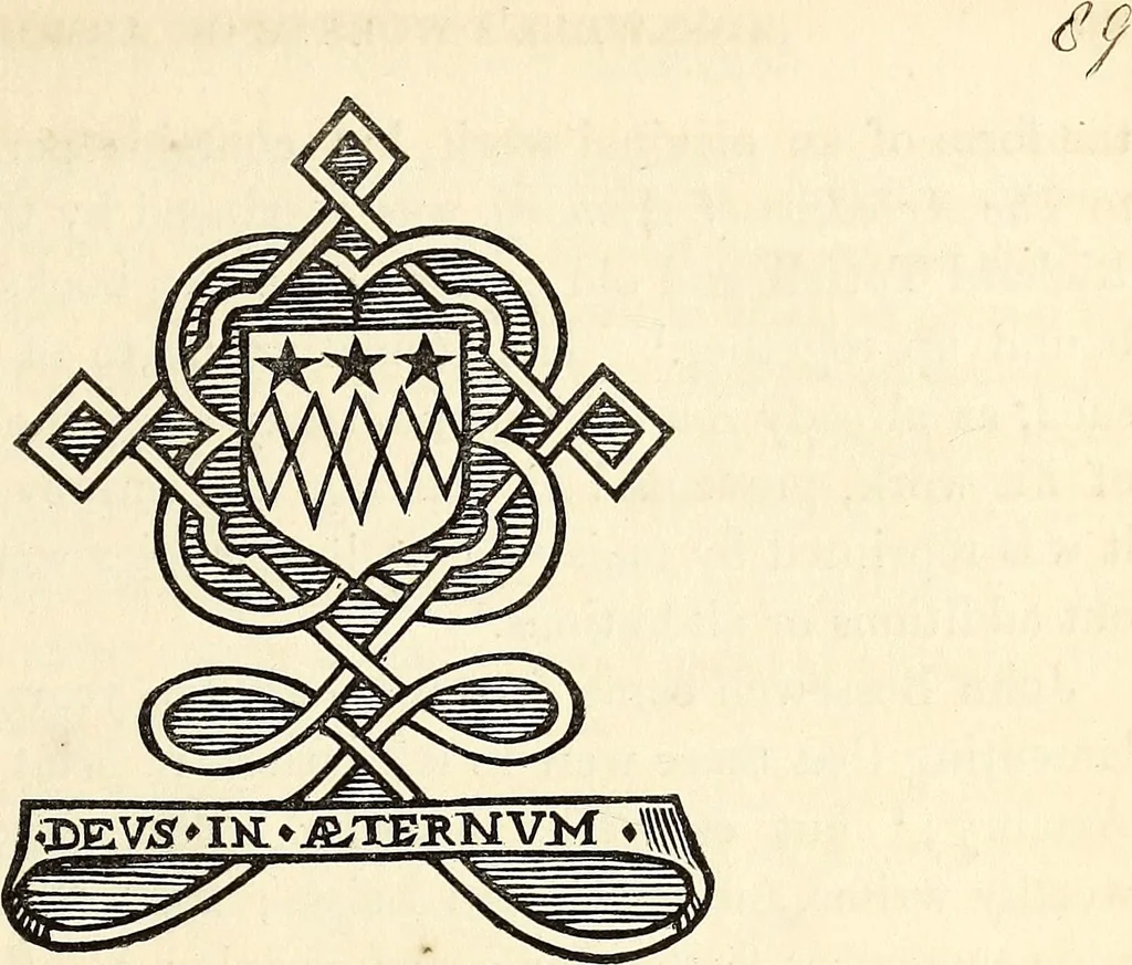 An illustration from The Herald and genealogist, 1865, leaf 98