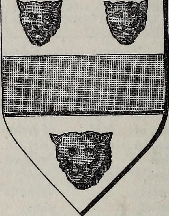 An illustration from The Herald and genealogist, 1866, leaf 128