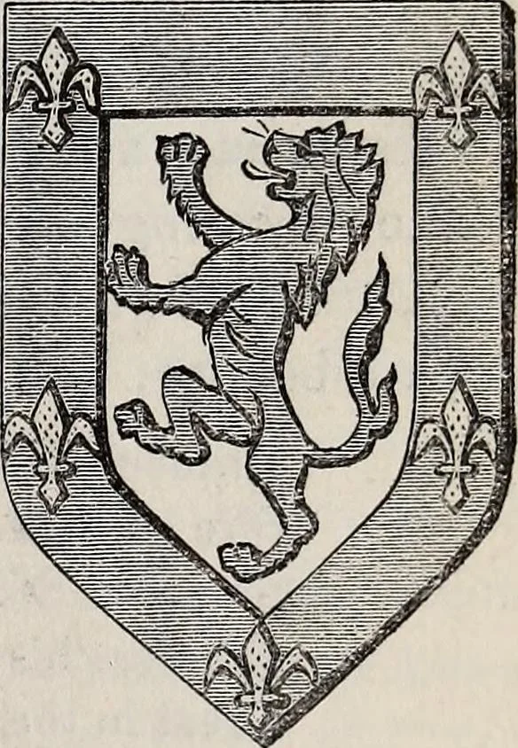 An illustration from The Herald and genealogist, 1866, leaf 129
