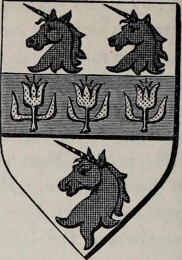 An illustration from The Herald and genealogist, 1866, leaf 130